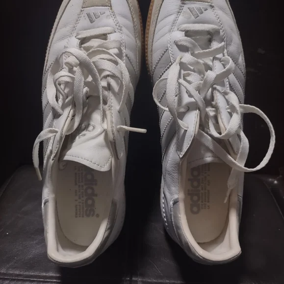 Adidas Samba Milenium White and Gray Men's Sneakers - Picture 6 of 7